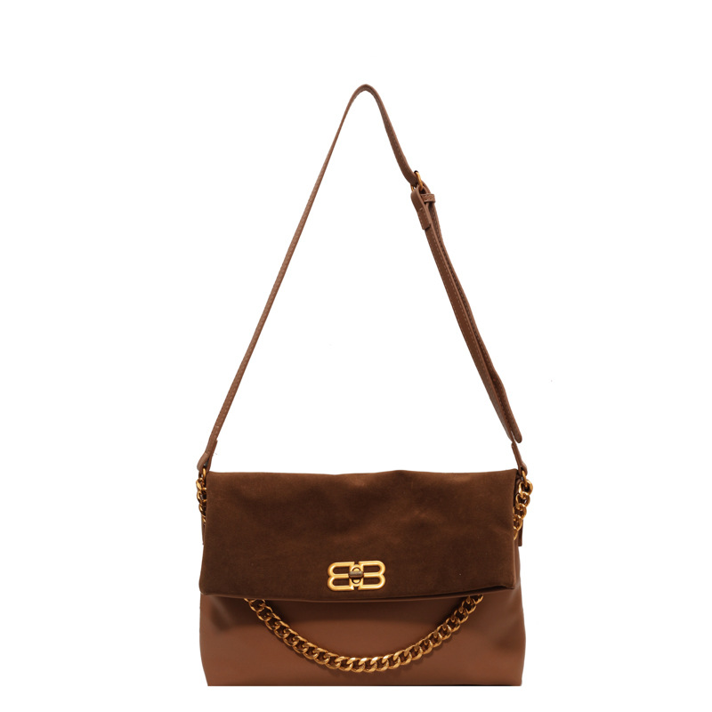 Free shipping designer bag Shoulder Bags single tote bag Crossbody bag metal buckle chain womens bag bowling