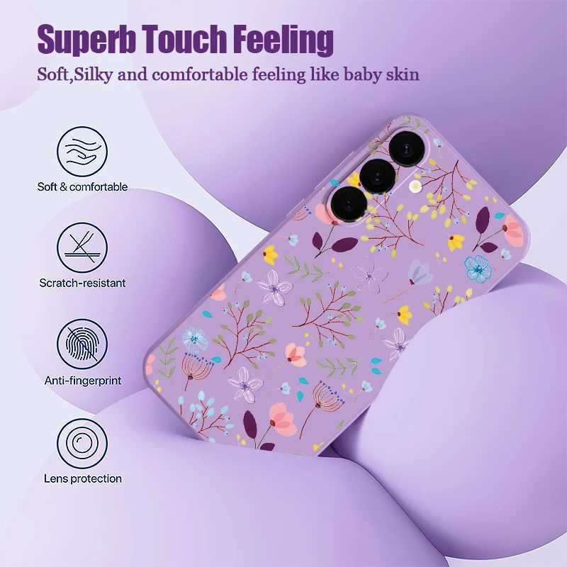 Designer Phone Case For Galaxy S24 S23 S22 S25 Ultra Plus S20 S23 FE magnetic phone cases for wireless charging TPU phone covers M241209