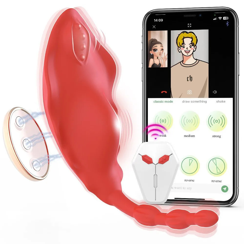 Wireless Bluetooth Anal Vibration Dildo Vibrator for Women APP Remote Control Wear Vibrating Egg Clit Female Sex Toys for Adults 241209