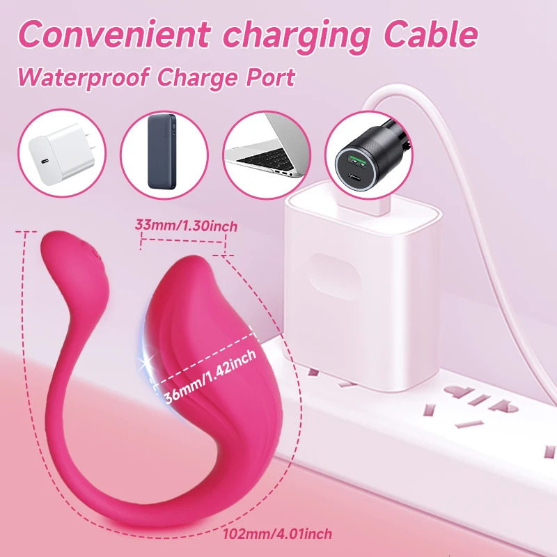 YEAIN Remote Control APP Dildo Vibrator Female Wireless Bluetooth Wear Panties Egg Vibrating G Spot Clit Stimulator Massager 241209