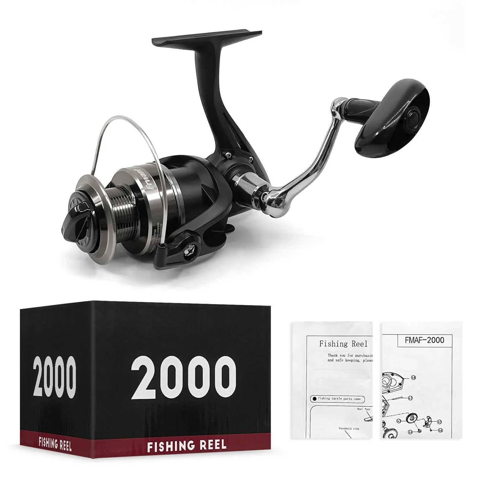 Saltwater-proof Spinning Fishing Reel Shallow Spool 5.0 1 Max Drag 10kg max drag 8BB Bass Pike Fishing For Carp fishing WheelXJ241209