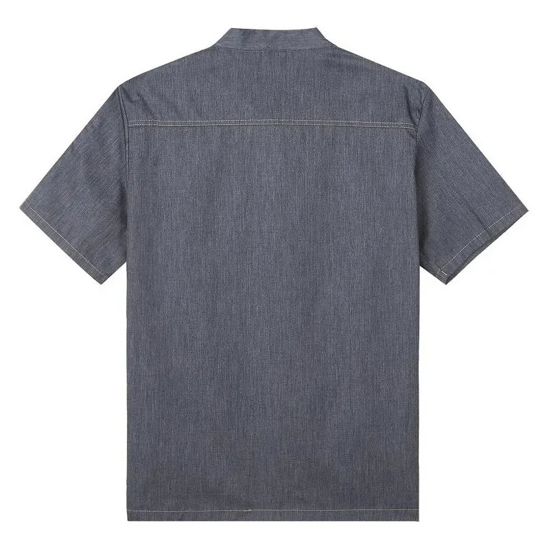 Cook el Restaurant Canteen Cake Shop Cafe Shirt Cooking Costume Men Women Kitchen Work Uniform Adult Unisex Chef Jacket Coat 241209