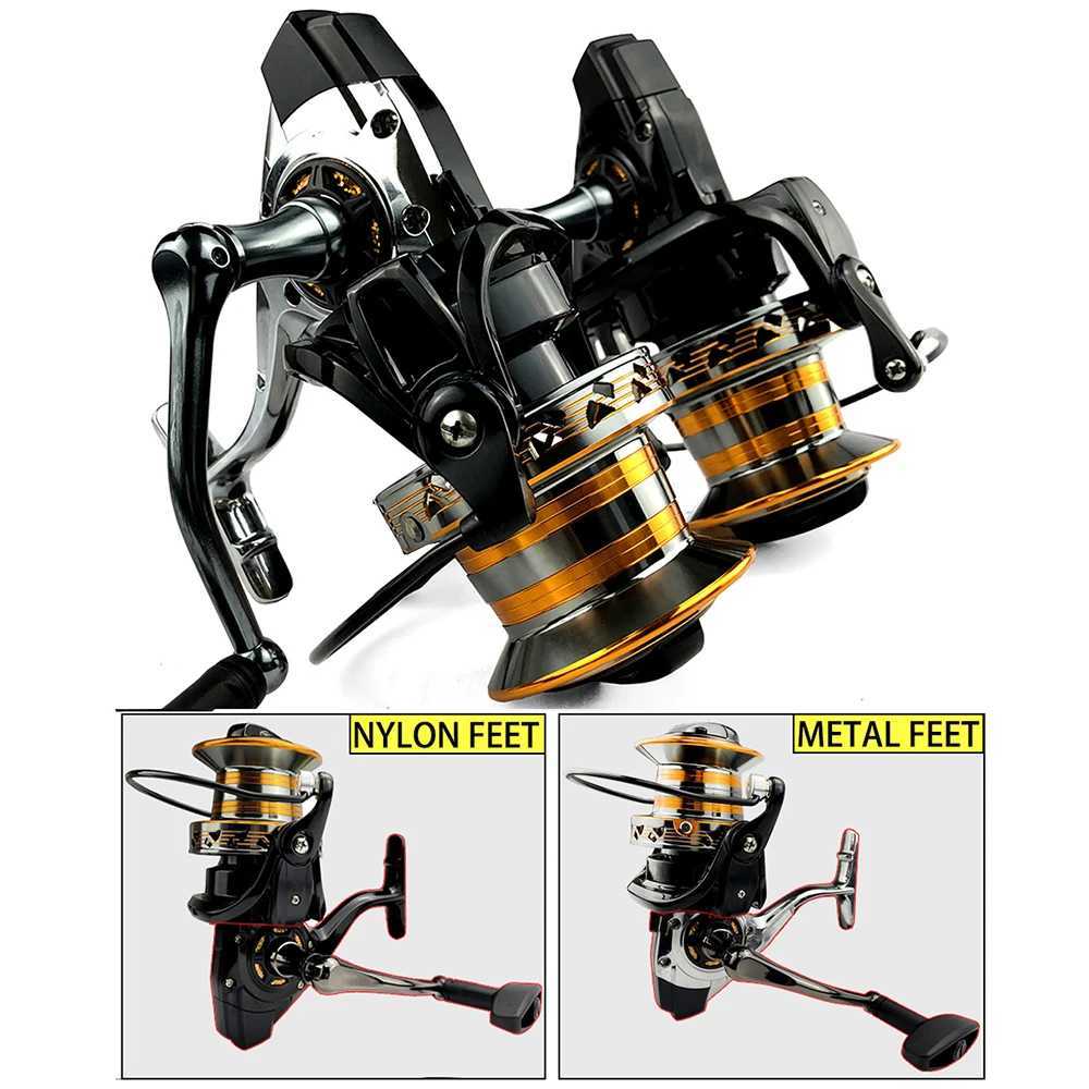 Fishing reel 12000 10000 9000 Metail line cup 30KG Max Drag Long Shot Saltwater Spinning Reel CoilXJ241209