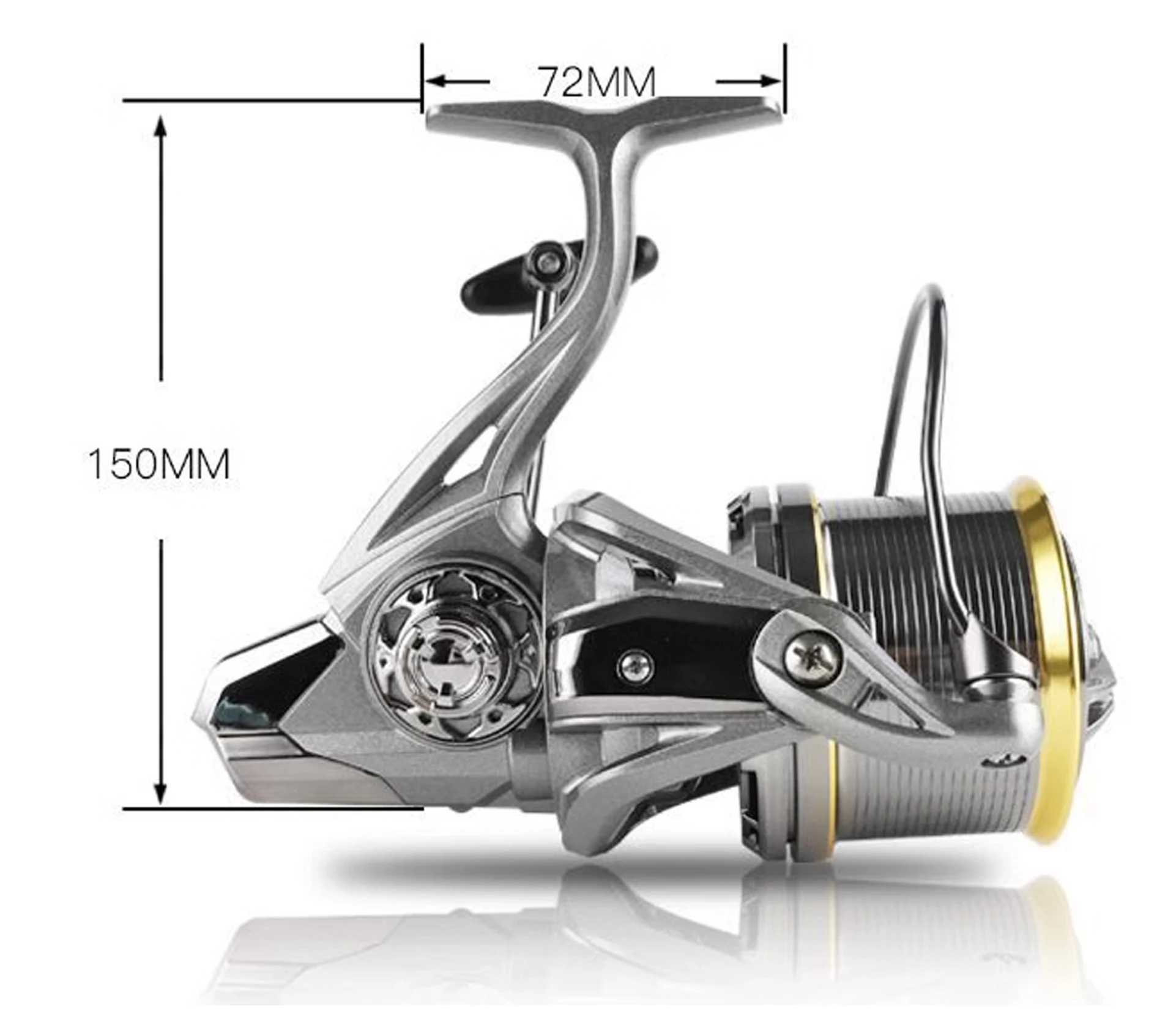 Big Spinning Fishing Reel 8000 9000 10000 12000 14000 Reel Drag 20KG Powerful Reel Saltwater Fresh Water FishingXJ241209