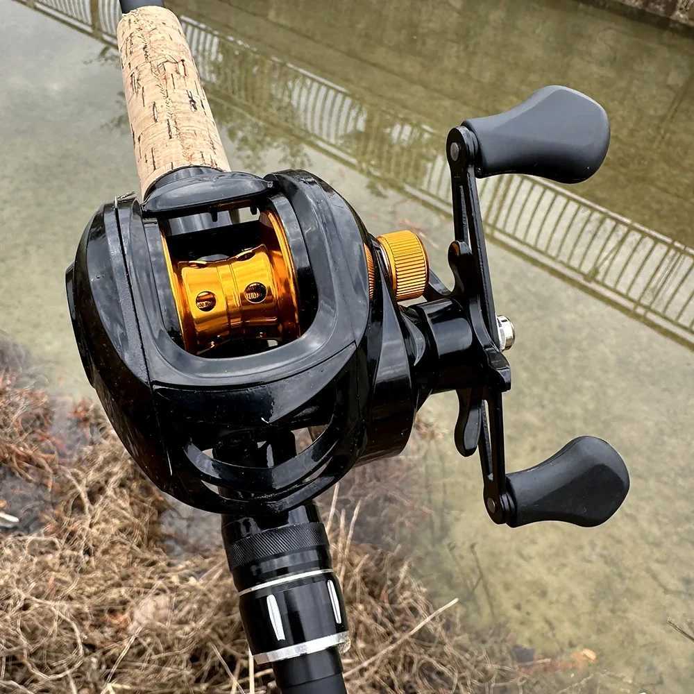 New Baitcasting Reel High Speed 7.2 1Gear Ratio18+1BB Fresh Saltwater Brake Syst Ultralight 212g Fishing ReeLXJ241209