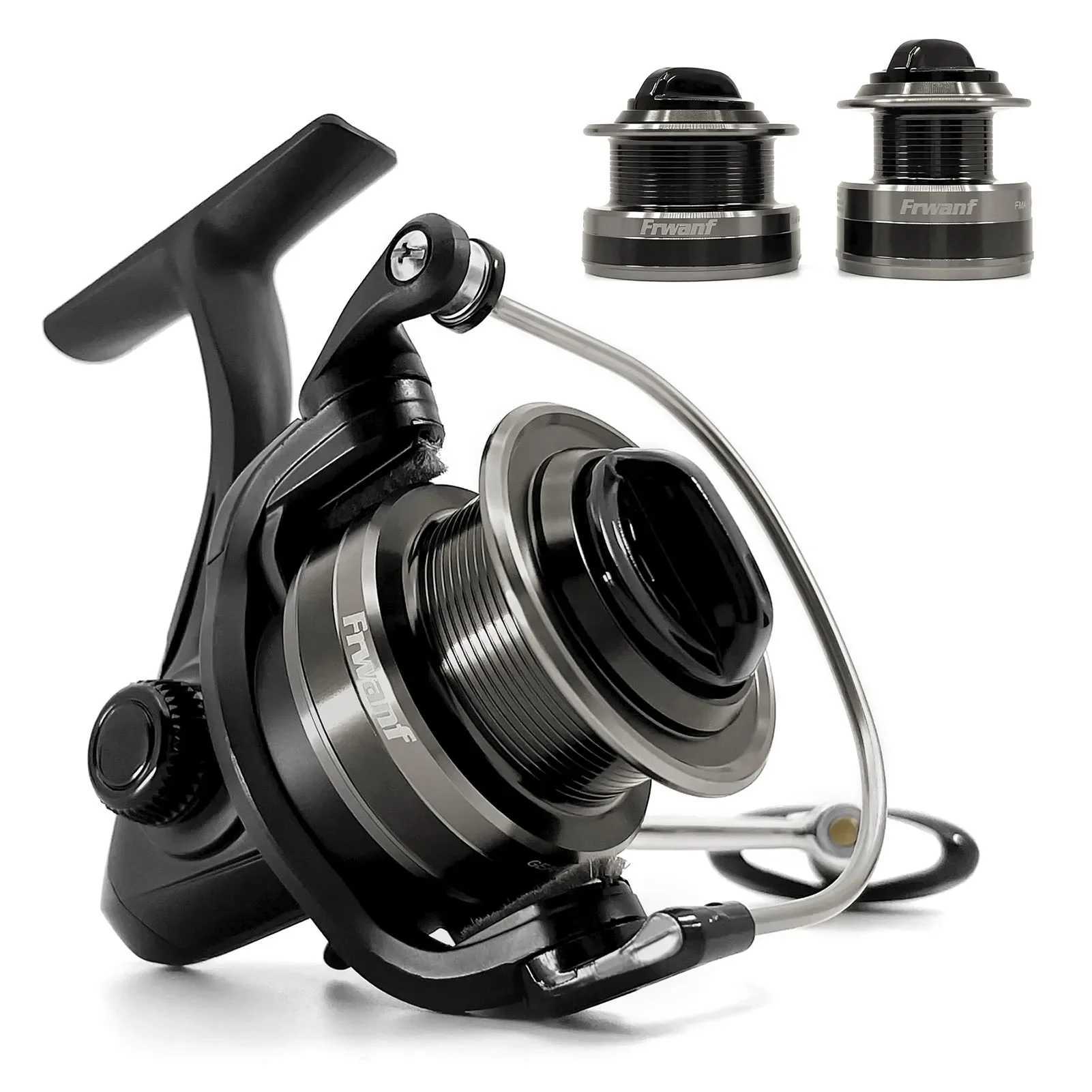 Saltwater-proof Spinning Fishing Reel Shallow Spool 5.0 1 Max Drag 10kg max drag 8BB Bass Pike Fishing For Carp fishing WheelXJ241209