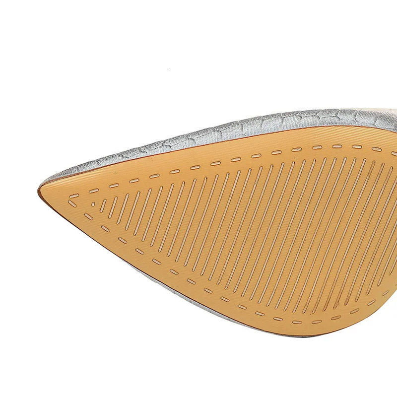 Women 7.5cm 10.5cm High Heels Elegant Pumps Lady Plus Size Silk Satin Green Silver Wedding Stiletto Low Heels Fetish Party Shoes 241209