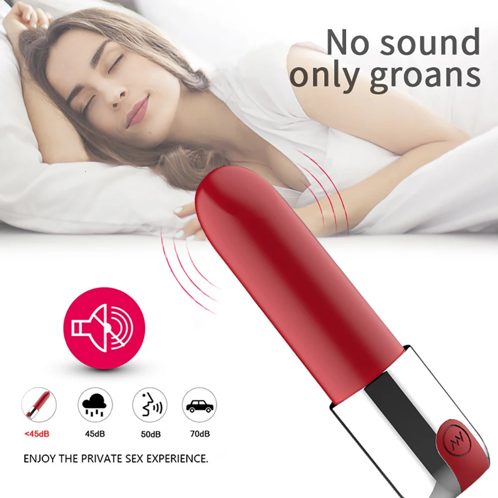 Adult Sex Toys Discreet Pocket Size Lipstick Bullet Vibrator Love Jump Eggs Clitoris Vibrator for Women 241209