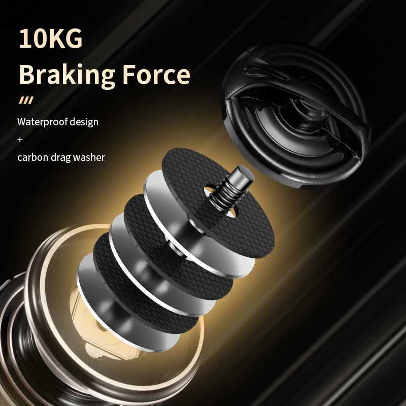 Rooblinos MG Spinning Reels Saltwater Freshwater Fishing Reel Ultralight Metal Fe Smooth And Tough High Speed Fishing ReelsXJ241209