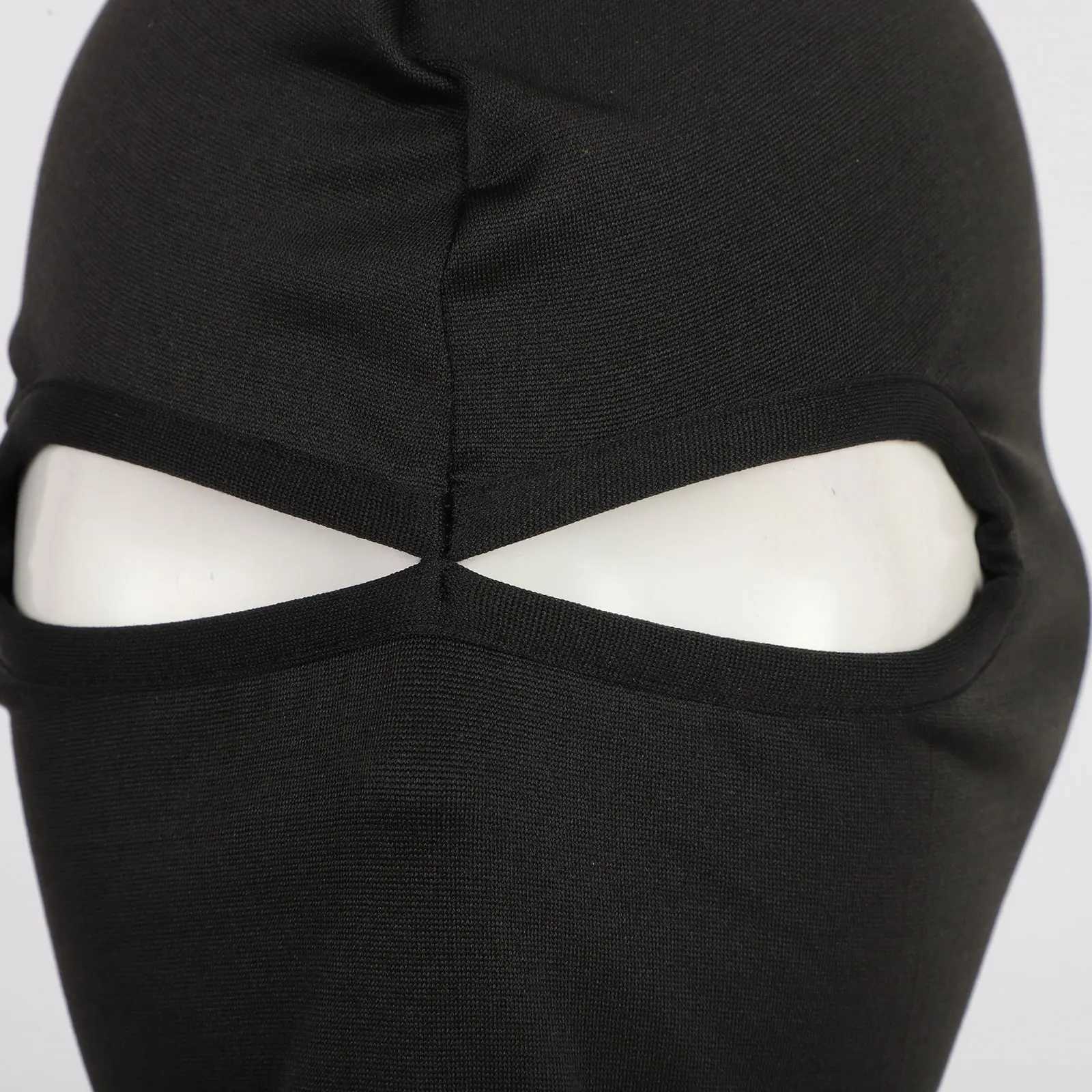 3pcsAdult Mask Halloween Black Breathable Headgear Full Head Cover Face Mask Stretchy Balaclava Hoods for Cosplay Club MotorcycleXJ241209
