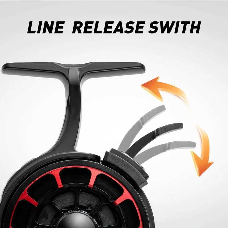Ice Fishing Reel Metal High Speed 3.5 1 Ultra Smooth 4+1BB Fishing Fly Wheel Winter Fishing Reel Winte Fishing ReelXJ241209