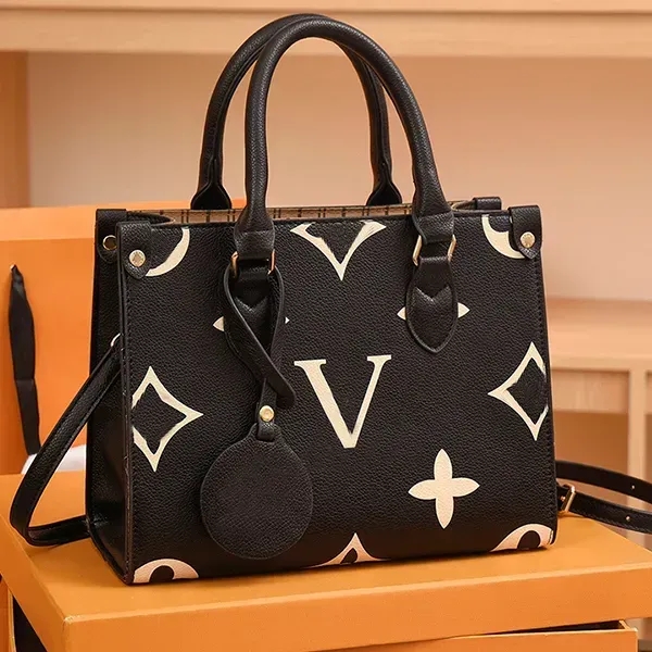 Designer Bag Tote Bag Luxury Bag Classic Old Flower Full Print Jungle Bag Embossed Grained Cowhide Shopping Bag Ladies Shoulder Handbag Wallet Top Shoulder Bag
