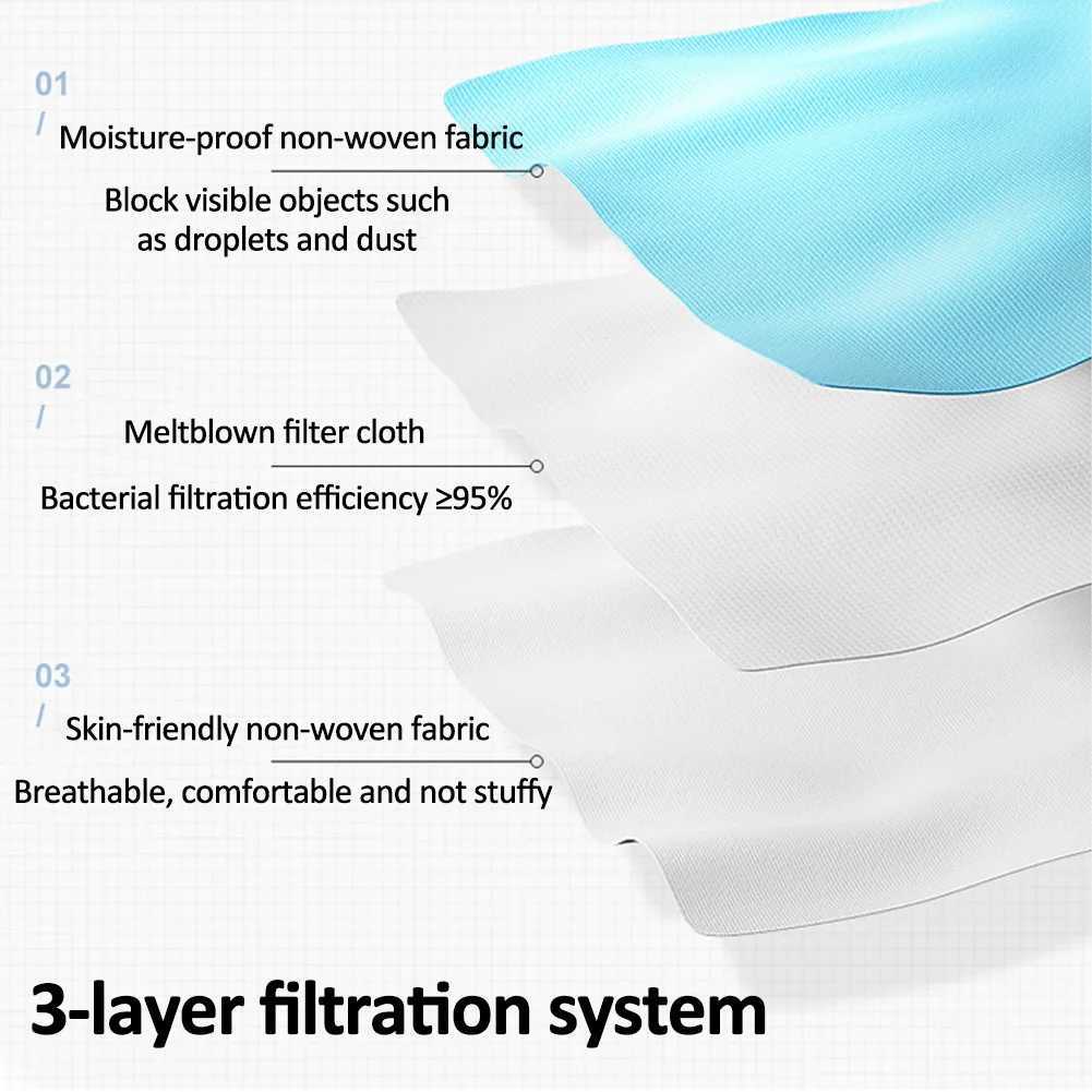 3pcsReusable Face Mask Washable Star Style Dust Proof Haze Proof Full Cotton Protective Mask Mascarilla for Adults Men WomenXJ241209