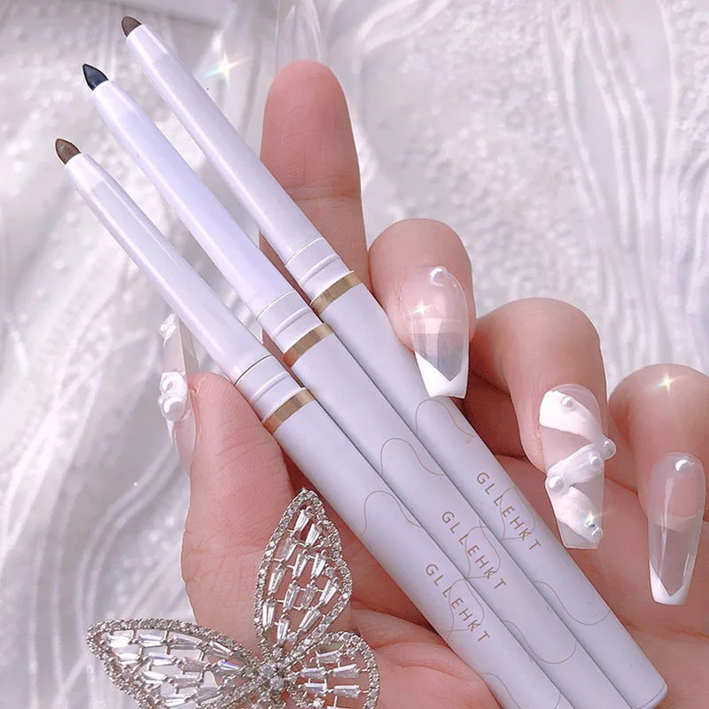 Waterproof Brown Ultra-thin Eyeliner Gel Pencil Quick Dry Smooth Eye Liner Long Last Lower Eyelash Pen Korean Makeup Cosmetics 241209