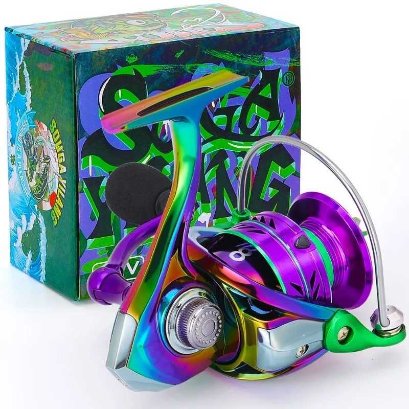 Sougayilang 1000-5000 Spinning Fishing Reel 5.2 1 High Speed Ratio EVA Grip Max Drag 12kg Hand Right/ft Carp Fishing ReelXJ241209