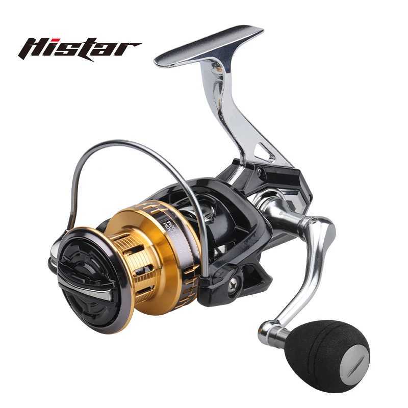 HISTAR Anti Saltwater FB 2500 To 12000 Size Long Casting 5.1 1 10kg To 15kg Drag Power Metal Spool Spinning Fishing ReelXJ241209