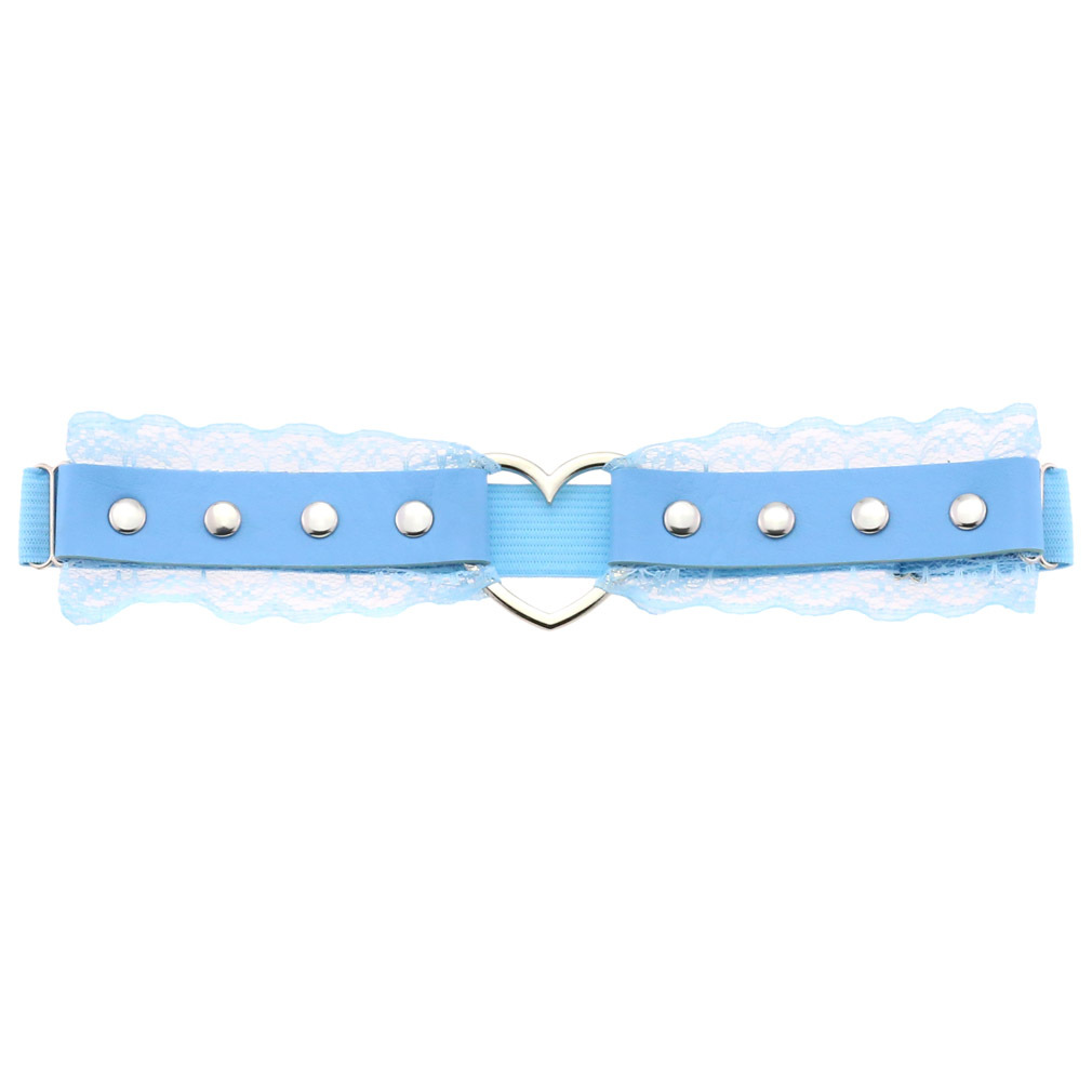 Stage Wear Hippop Dance Accessories appeal Aesthetic Punk Soft girl Lace Cortex Thigh ring O-ring Elastic force Rivet Garters