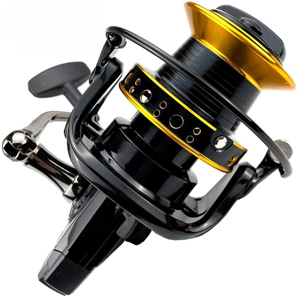 Big Fishing Reels 9000 10000 12000 Strong Drag Spinning Wheel 4.0 1 Long Casting Reel Sea Boat Trolling Accesorios Max Drag 30kgXJ241209