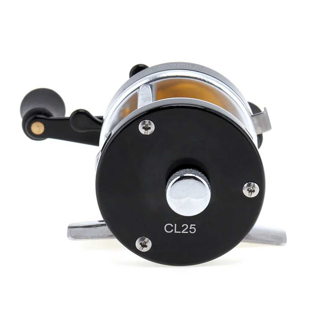 Sas Full Metal Drum Fishing Reel Gear Ratio 3.8 1 Black Right Hand Trolling Wheel Casting Sea Fishing ReelXJ241209