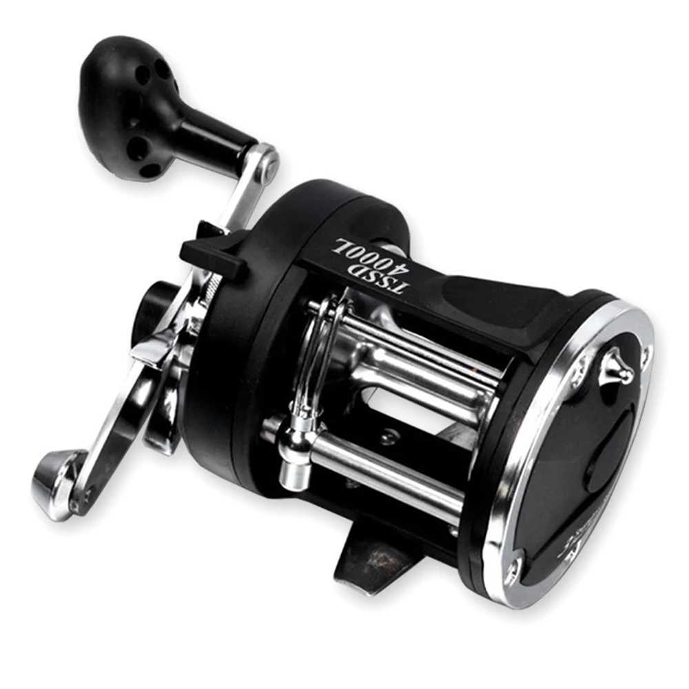 Boat Sea Fishing Reel Trolling Fishing Reel Right Hand Drum Fishing Wheel Precision and Low Noise Fishing Reel for AngrXJ241209