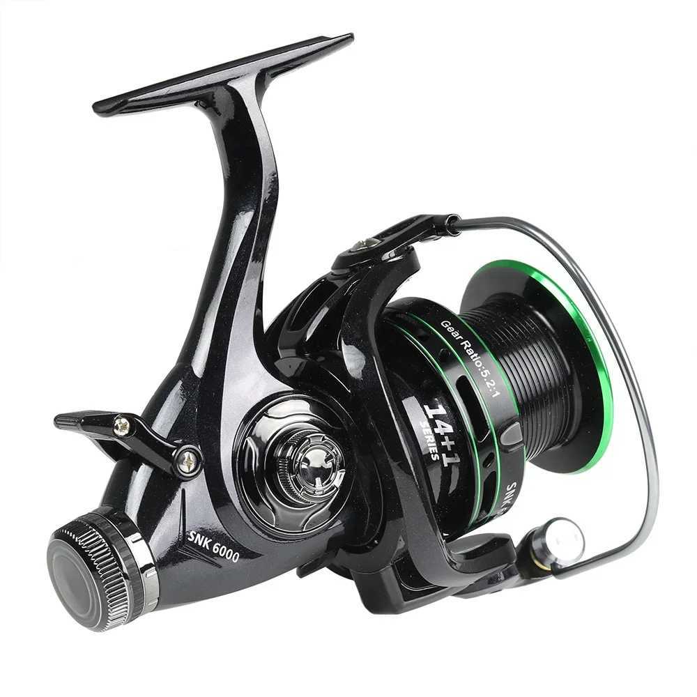 JOSBY 3000-6000 Doub Brake Design Fishing Reel Super Strong Carp Fishing Feeder Spinning Reel Spinning wheel fishing wheel SNKXJ241209