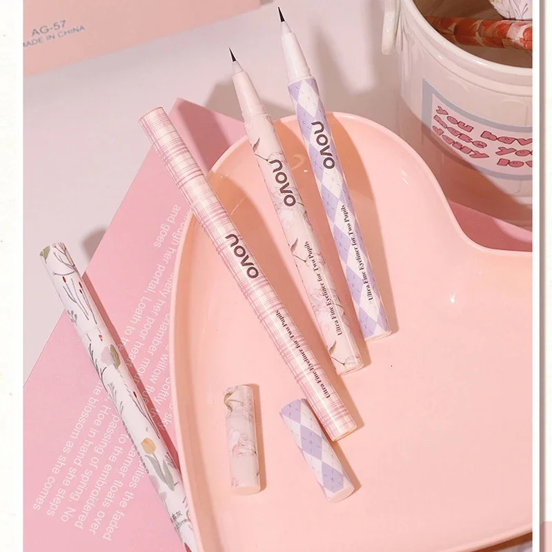 White Eyeliner Soft Gel White Eye liner Pencil Highly Pigmented Long Lasting Waterproof Eyeliner Pen Brightening Eye Makeup Tool 241209
