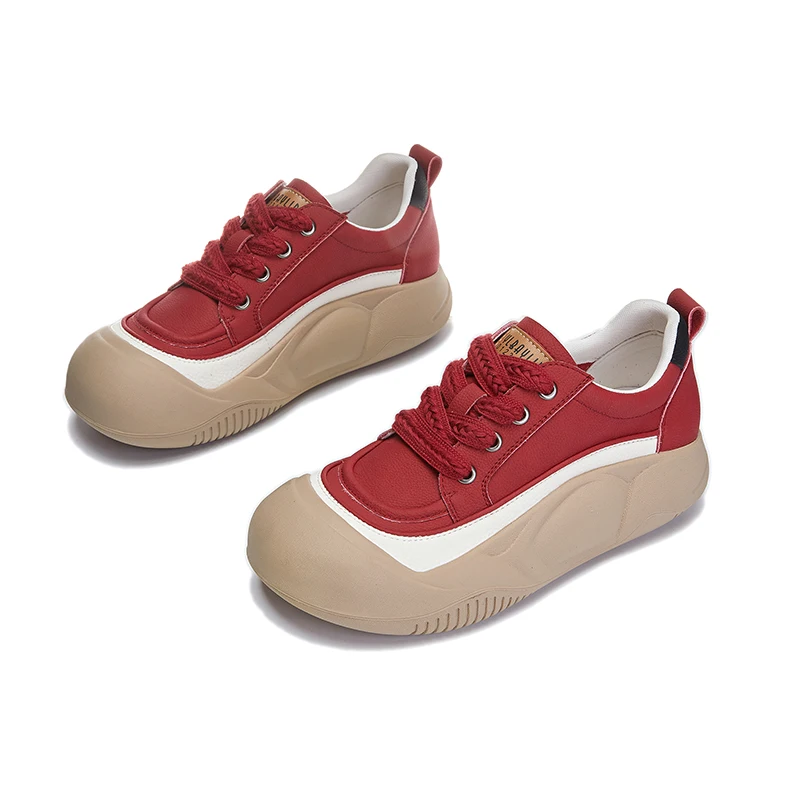 AIYUQI Women's Sneakers Autumn Retro Casual Women's Shoes Platform Comfortable Student Shoes for Women