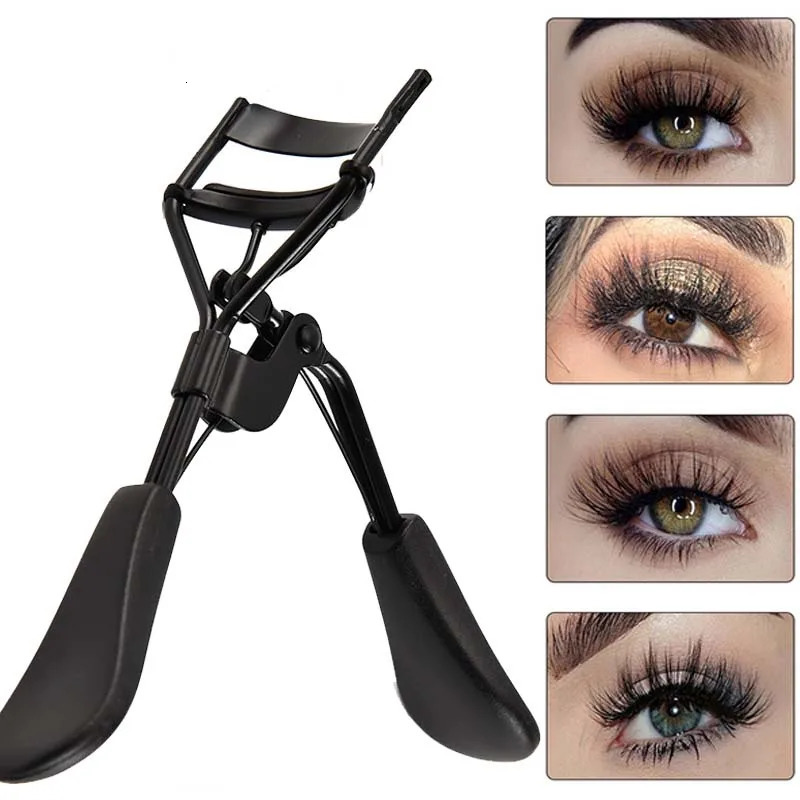 Eyelash Curler Eyelash Curler Tweezers Curved Handle Does Not Hurt Eyelashes Long-lasting Curling Eye Makeup Cosmetic Tools 241209