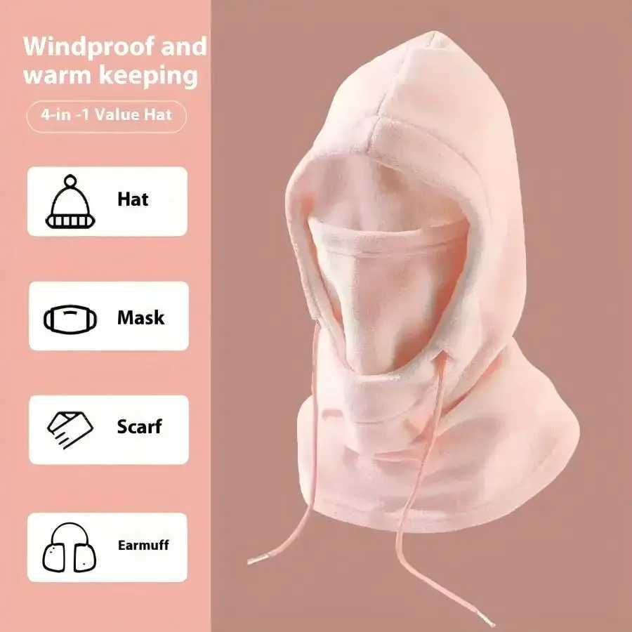 3pcsWinter Windproof Balaclava - Windproof Winter Neck Gaiter Hood for Skiing Outdoor Activities Thermal Face CoverXJ241209