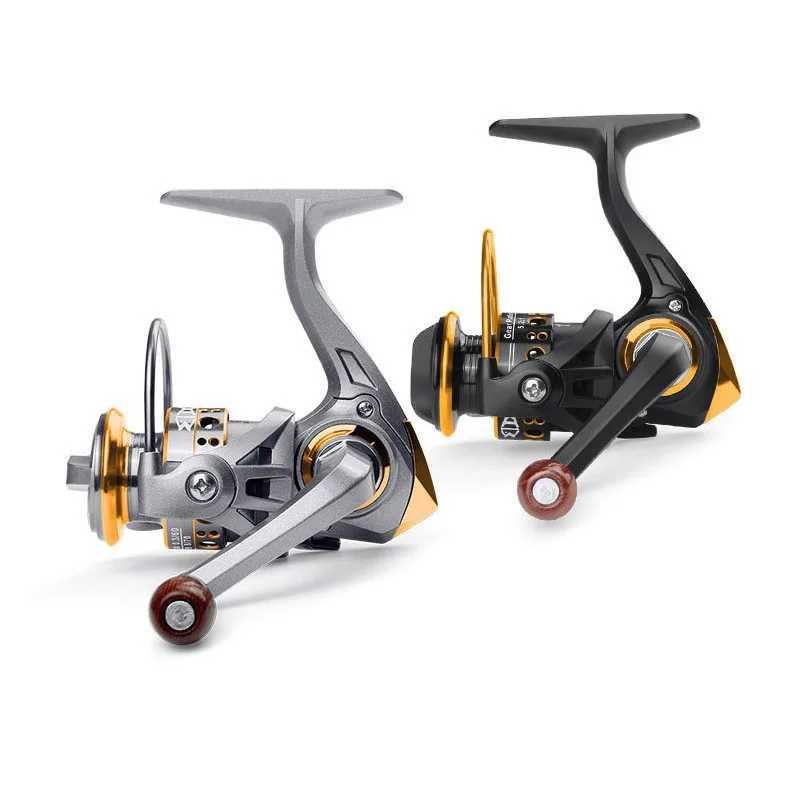 Mini Fishing Reel 500 Series Max Drag 5kg Lightweight Metal Coil Ice Fishing Lure Freshwater Fishing Spinning ReelXJ241209