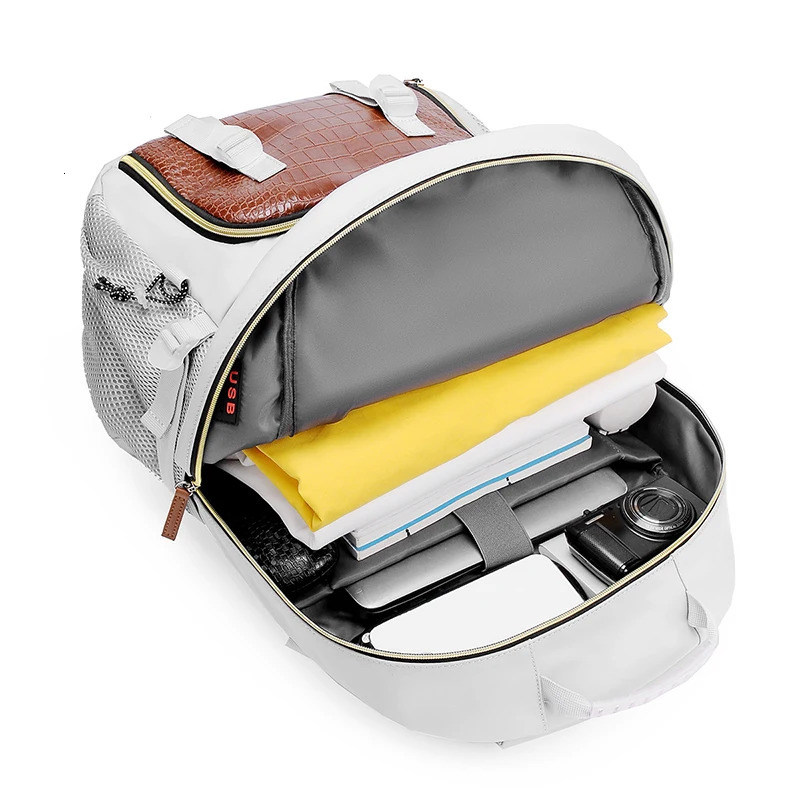 Outdoor Travel Backpack Large Capacity Sports Camping Trekking Knapsack Men Women Laptop Bag With Shoes Pocket School Bags 241209