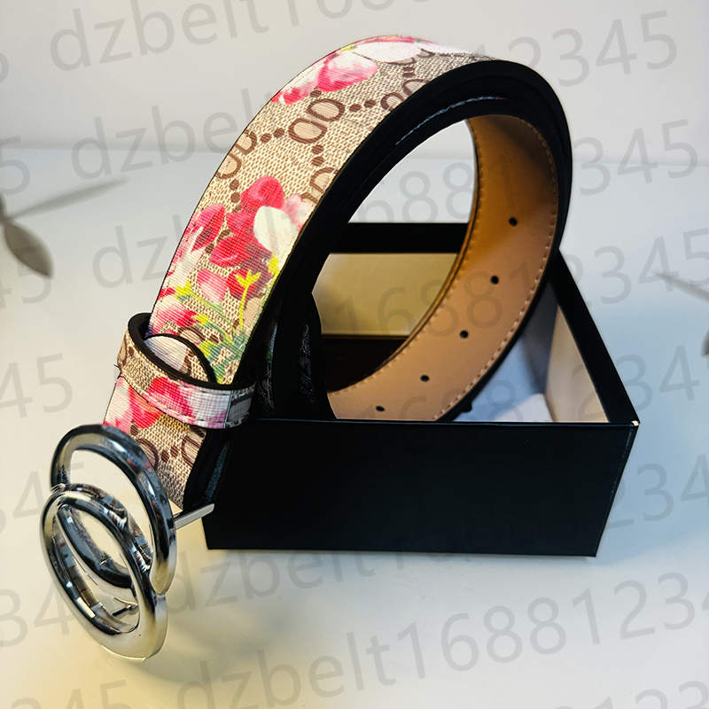 Men designers belts womens belts mens waistband high quality Fashion casual leather belt waistbands for man woman Flower color beltcinturones