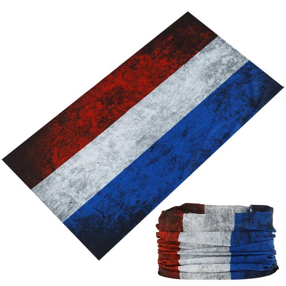 3pcs14 Styles Vintage Flag Design Cycling Bandana Multi Use Unisex Outdoor Sports Face Mask Tube Balaclava Neck ScarfXJ241209