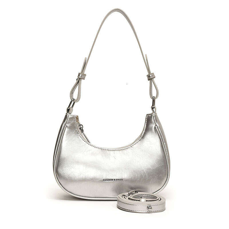 New high-end underarm for women, Korean version of small fresh shoulder crossbody bag, simple temperament, hand-held dumpling bag