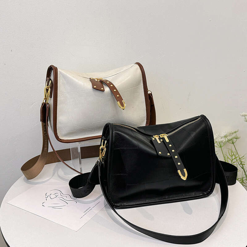2024 New Texture Soft Face Shoulder Cross Tote Premium Feel Women's Pillow Bag