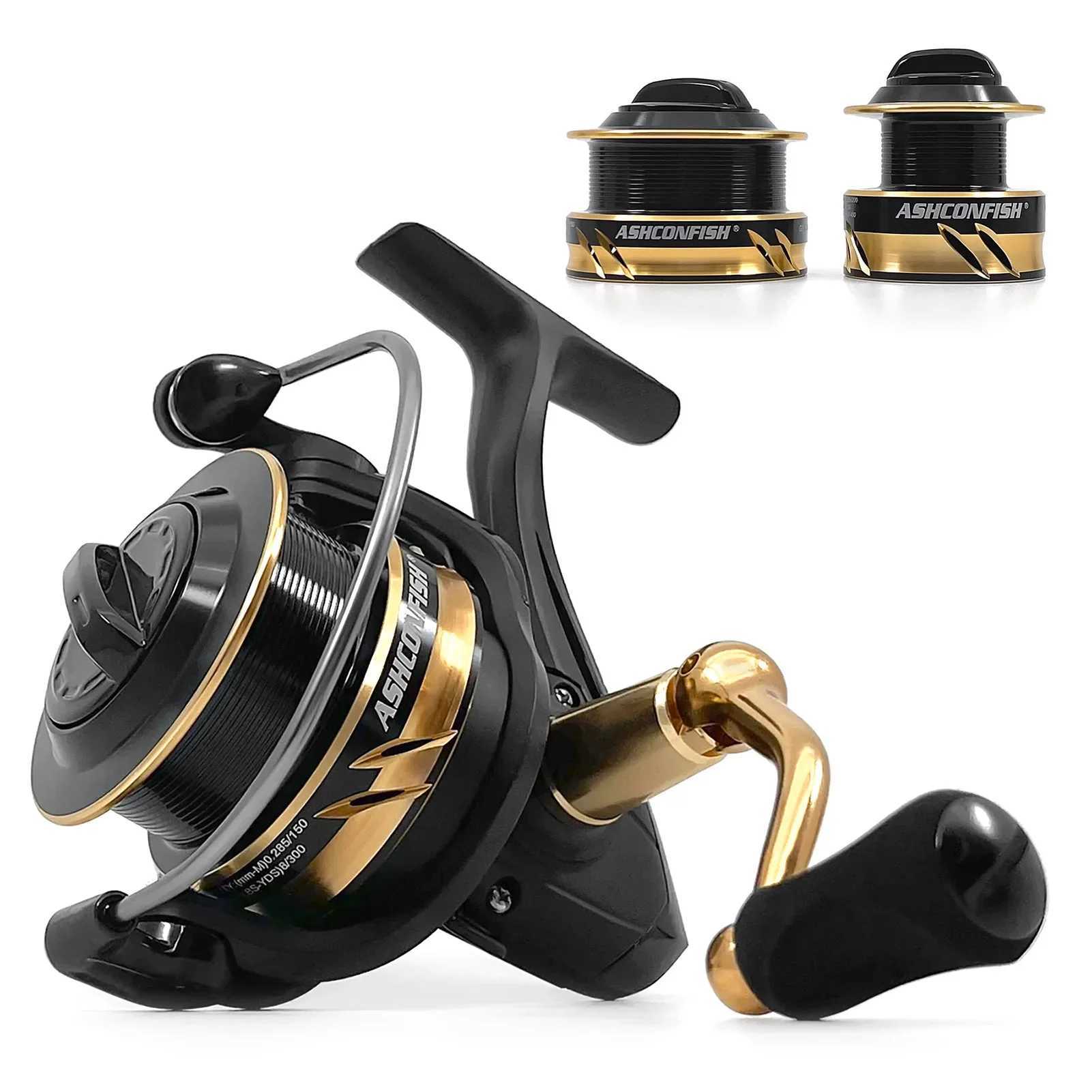 Fishing Reel Metallic CNC Spool 12KG Max Drag 12BB 1000H-5000H ft/Right Hand Spinning Fishing Reel Ashconfish carp saltwaterXJ241209