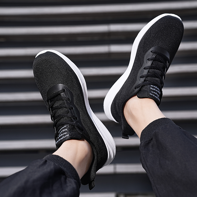 Sneakers Mesh Lightweight Casual Lac-up Men Tenis Breathable Running Shoes Mens Trainers atillas Hombre EU38-45