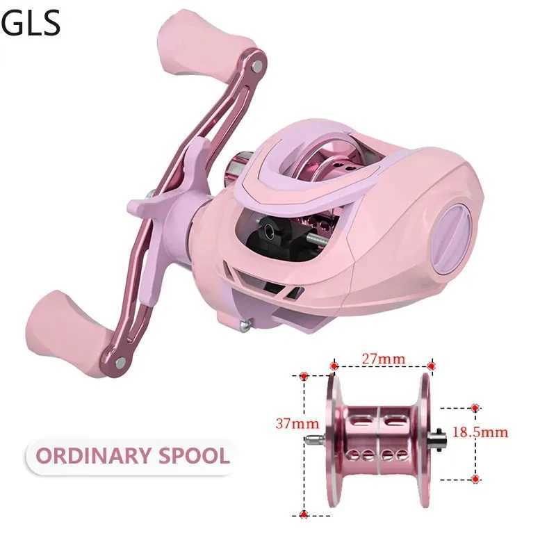 Macaron Miniature object teardrop reel Full metal line cup Fishing reel Sea rod reel Long casting fishing reelXJ241209