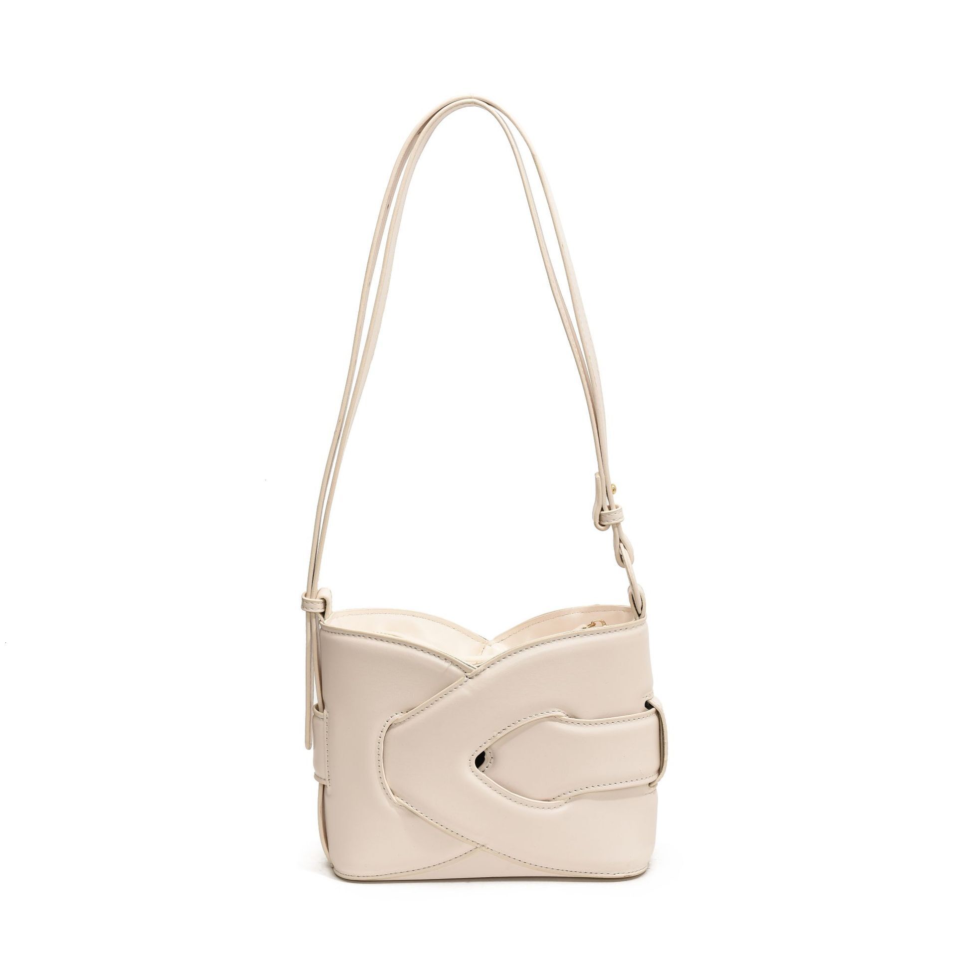 Advanced style fashionable 2025S designer new large capacity commuting shoulder geometric design women bag niche trend diagonal cross bag