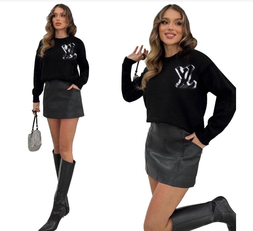Designer Sweater Classic Retro Pattern Letter women Sweater Winter Thickened Emale Pullover Jacquard Women Coat