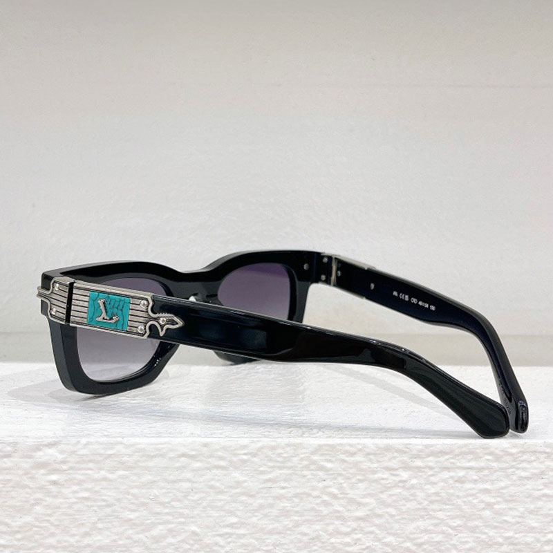 Luxury Men Women outdoor sports Arabesque Sunglasses Z2529U rectangular acetate frame gradient lens glasses designer street photography sunglasses