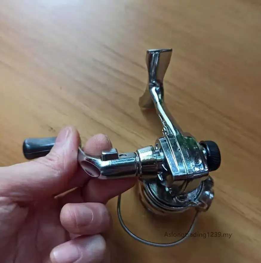 Best Full Metal Mini Fishing Reel Small Size Spinning Reels All metal Spool Wheel Ice Raft Lure Bait Casting Wheels TackXJ241209