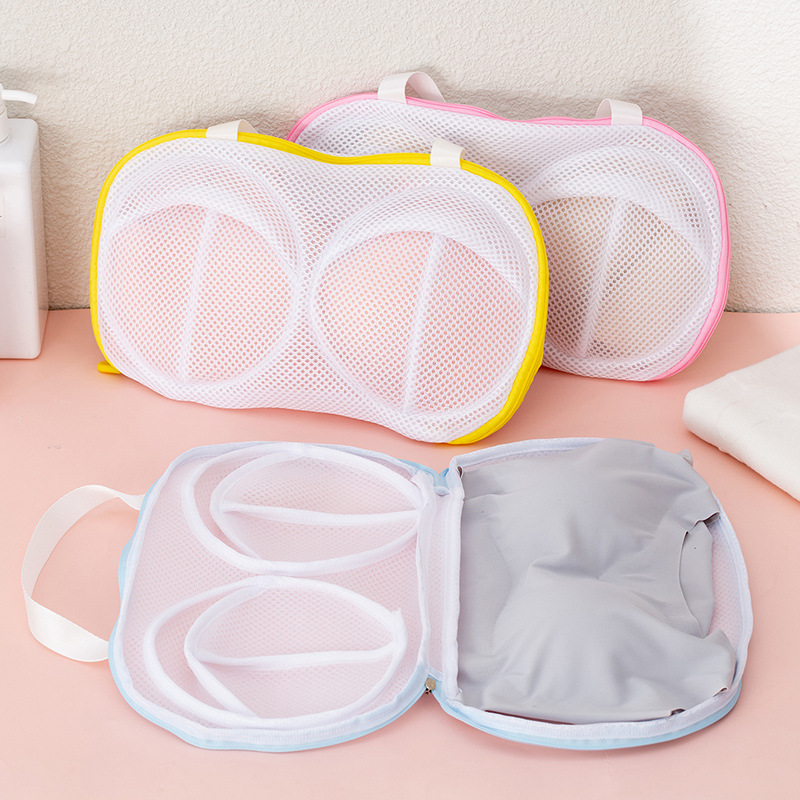 Sandwich Thickened Underwear Washing Bag Household Laundry Bag Washing Machine Special Anti Deformation Mesh Bag Bra Bag Customization