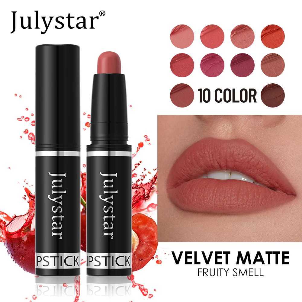 Rose Pitaya Matte Lipstick Velvet Waterproof Long Wear High-pigmented Lipgloss 10 Colors Fruite Lip Liner Pencile CosmeticsXJ241209