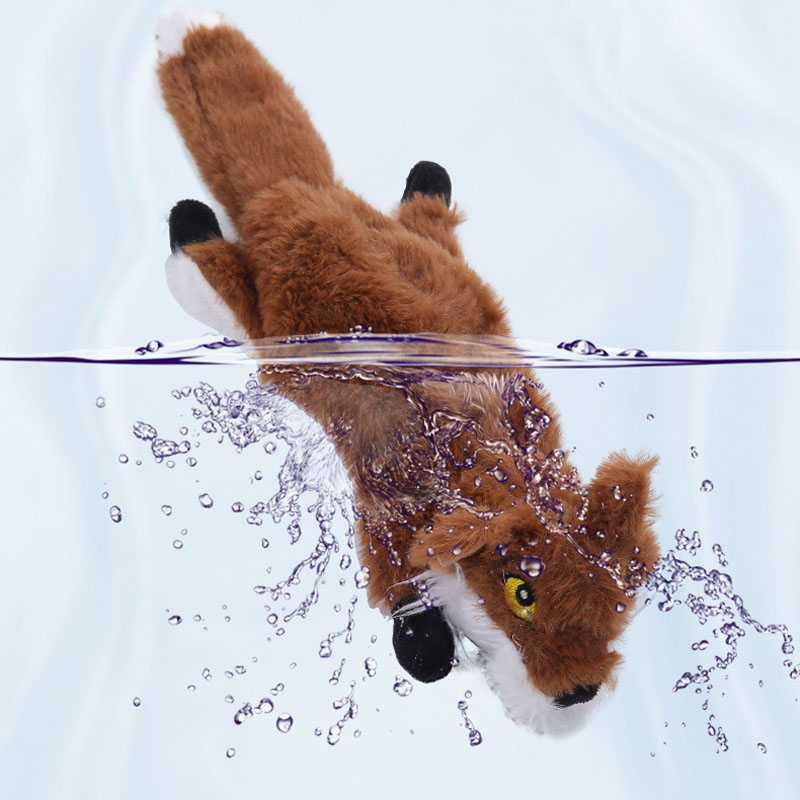 Dog Squeaky Toys Crinkle Plush Dog Toys No Stuffing Dog Toys for Small Medium Large Dogs Stuffless Puppy Toys