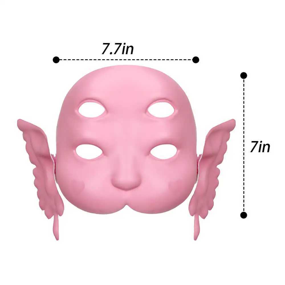 3pcsMelanie Martinez Portals Mask Cosplay Props DIY Pink MASK Halloween Party AccessoryXJ241209