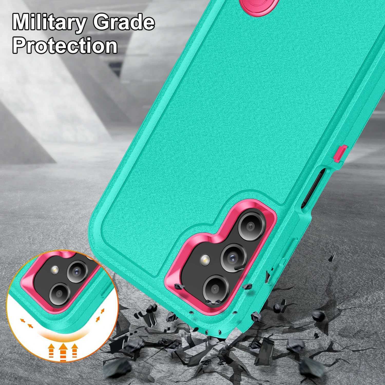 Designer Phone Case For Galaxy A54 5G A16 A15 A14 A53 A13 S23 FE S24 S25 Ultra S22 Plus phone case Coques shockproof and sturdy shell M241209