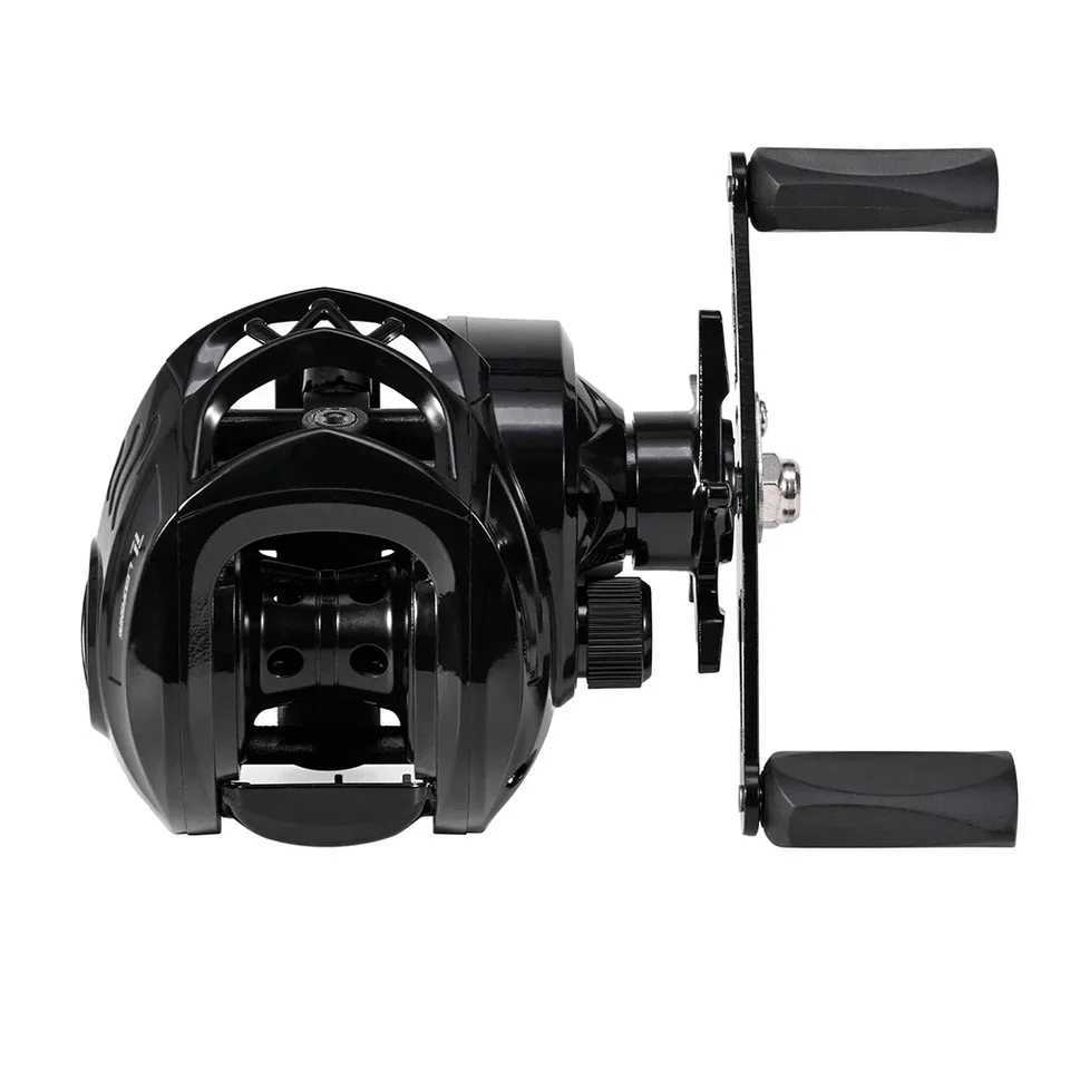 1pc Baitcasting Fishing Reel 7.2/1 Gear Ratio 12LB Max Drag For Saltwater Freshwater 126*100mm Fishing Tool PartsXJ241209