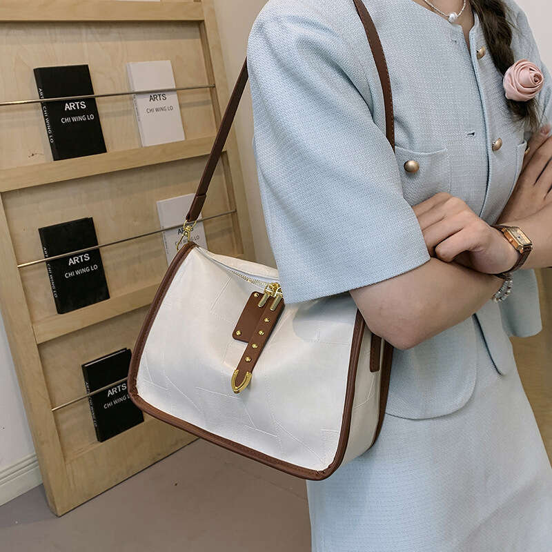 2024 New Texture Soft Face Shoulder Cross Tote Premium Feel Women's Pillow Bag