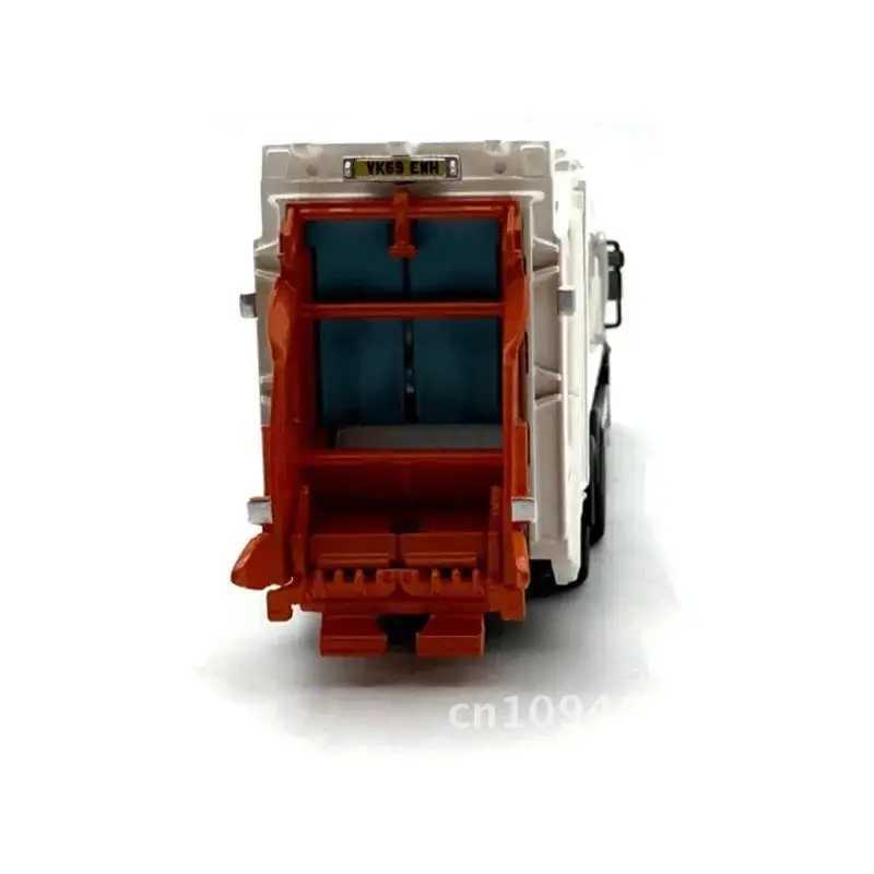 Oxford Die Casting 1 76 Proportion Alloy Dennis Garbage Collection Truck Model Finished Product Simulation Model Gift Display X241209
